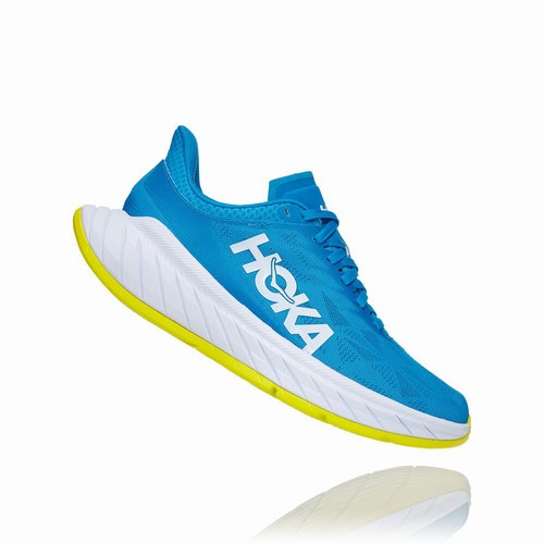 Hoka One One CARBON X 2 Road Running Shoes For Women India Blue IN-5138